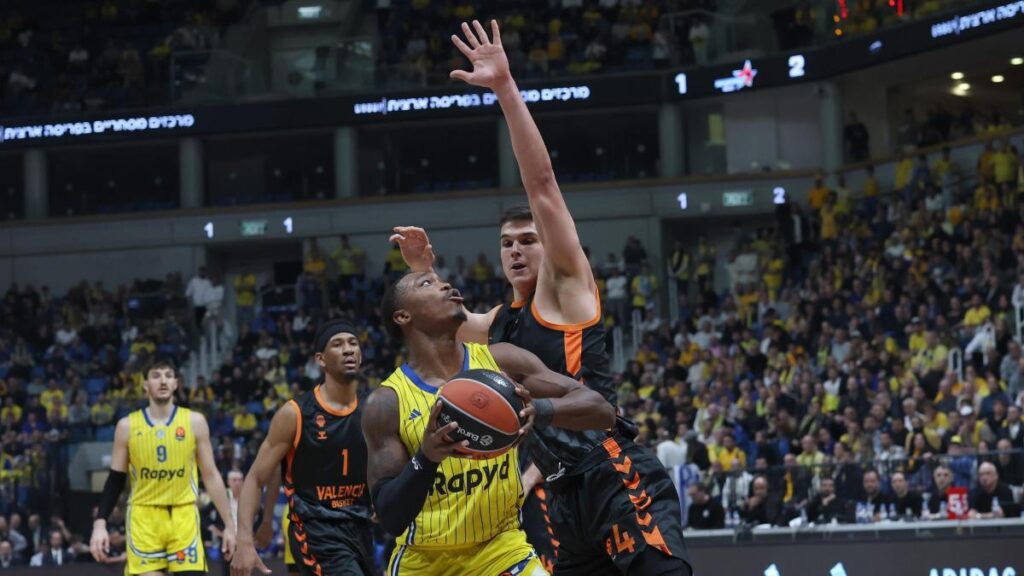 Valencia-Maccabi, primer partido del curso en España con público contra un rival israelí