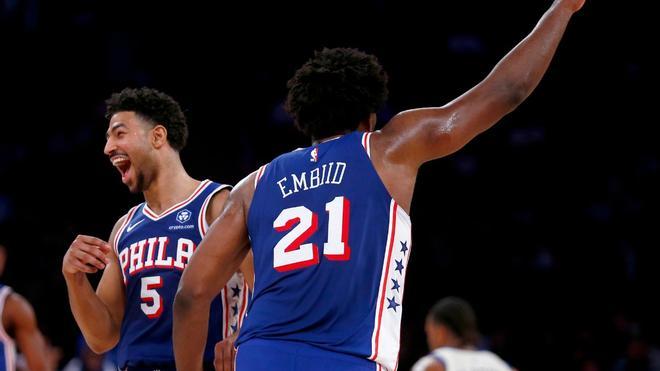 Los Sixers alzan el vuelo y los Spurs acusan la baja de Wembanyama