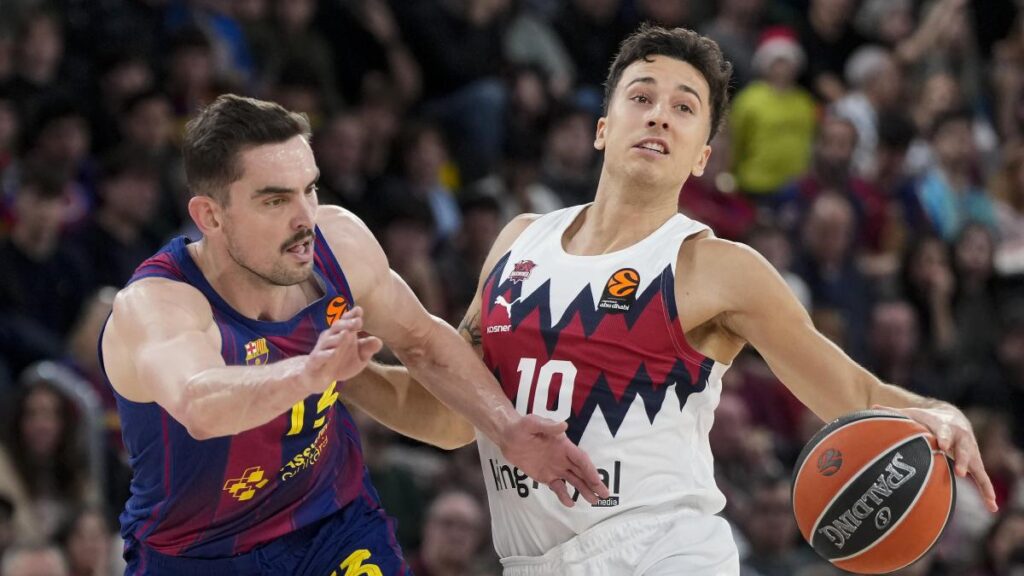 Horario, canal y dónde ver por TV el Baskonia - Barça Basket de la Euroliga