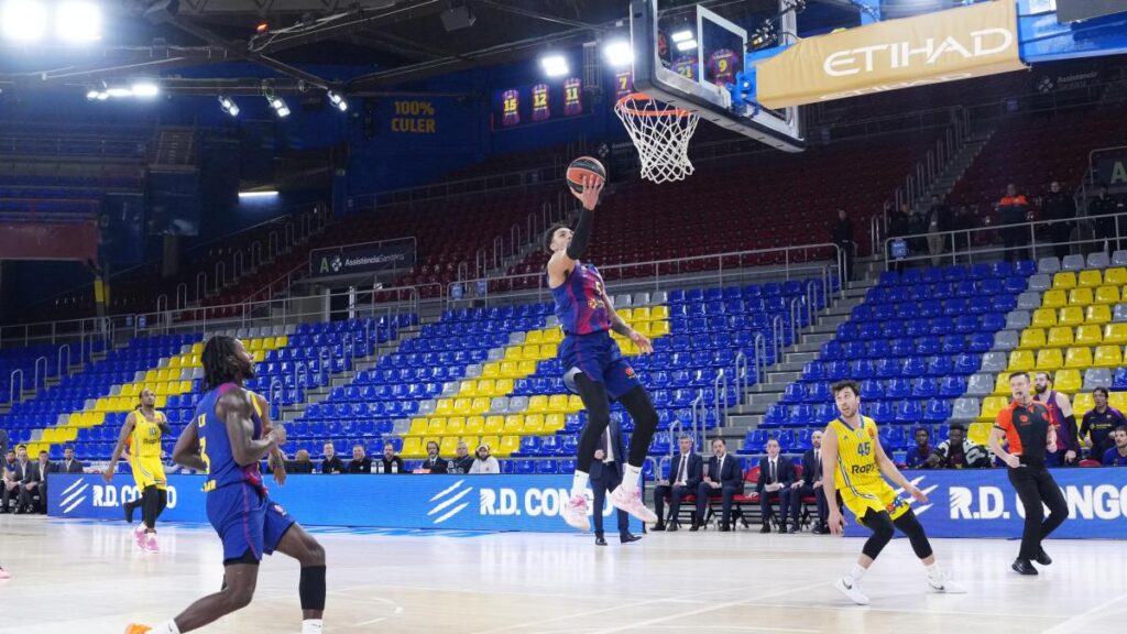 El Barça - Hapoel Tel Aviv de Euroliga, a puerta cerrada