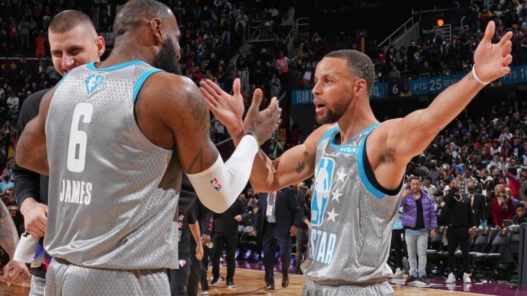 "Last Dance" del All-Star: LeBron, Curry y Durant lideran el equipo definitivo de veteranos (USA Stripes)