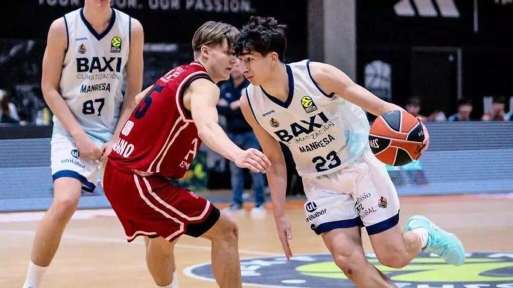 Un talento del BAXI Manresa, entre los 40 mejores jugadores júnior del mundo