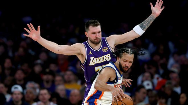 Los Knicks arruinan el aniversario de Doncic