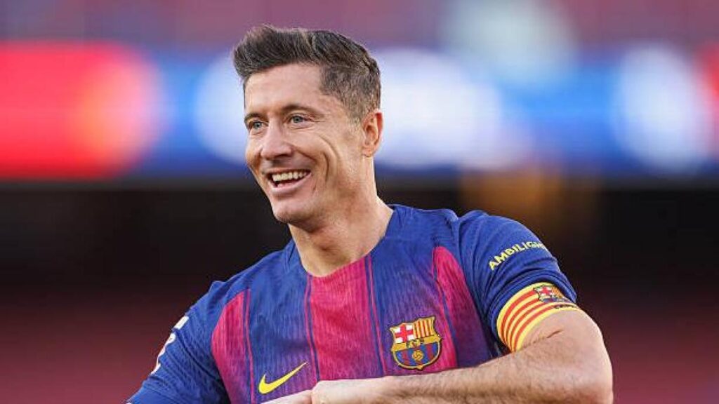 En la NBA recuerdan el gol que le faltó al Barça: “Lewandowski todavía aporta valor al equipo”