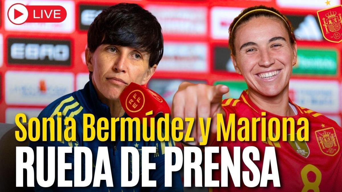 Rueda de prensa de Sonia Bermúdez y Mariona Caldentey, en streaming