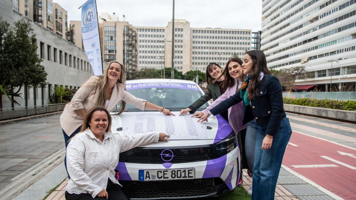 Canarias lidera el número de mujeres con licencia de automovilismo, con 511 federadas