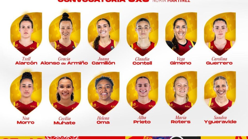España prepara su asalto a la Champions Cup 3x3 con una preselección de doce talentos