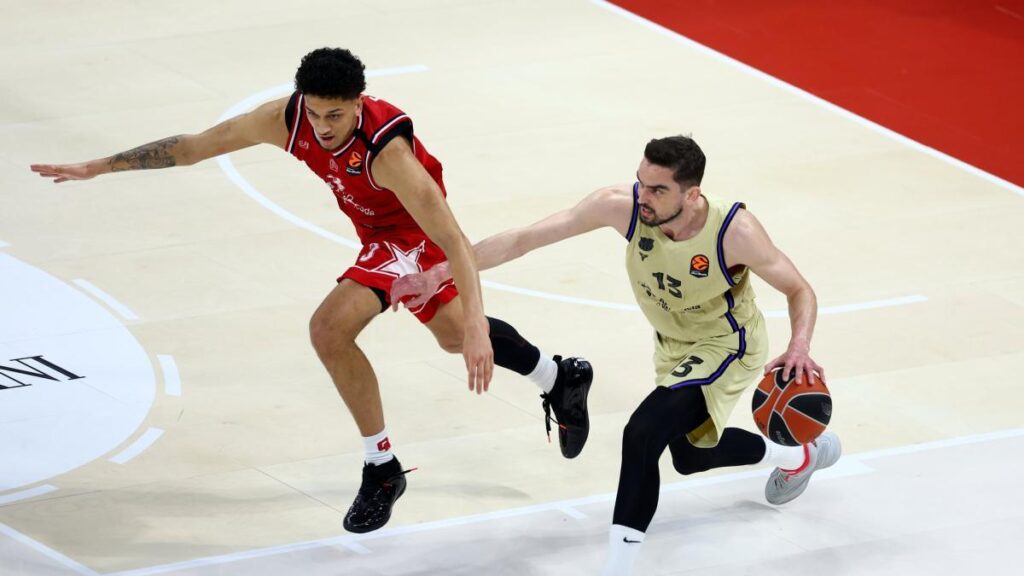 La derrota del Barça y las victorias de Madrid y Valencia dejan así la clasificación de Euroliga