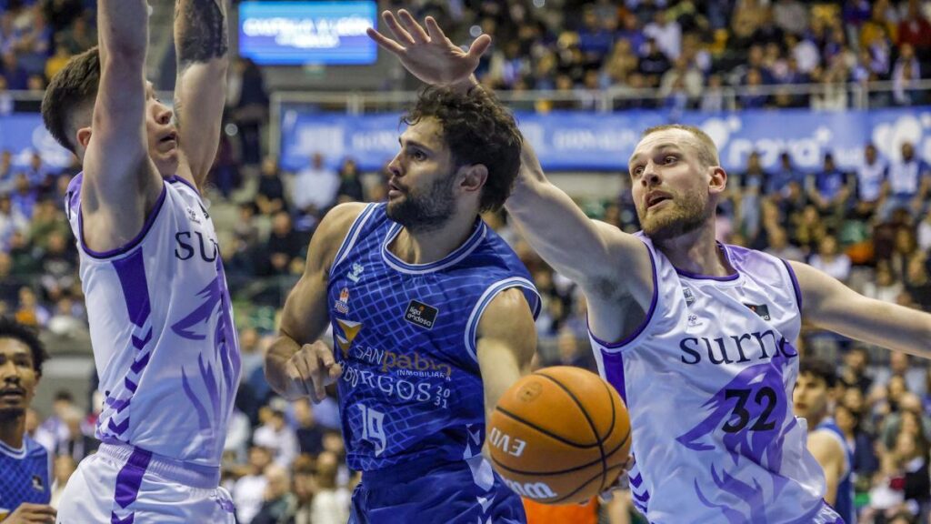 96-88: Remontada del San Pablo Burgos para seguir creyendo en la permanencia