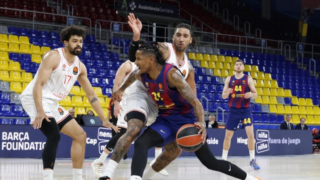 El 1x1 del Barça contra el Hapoel Tel Aviv