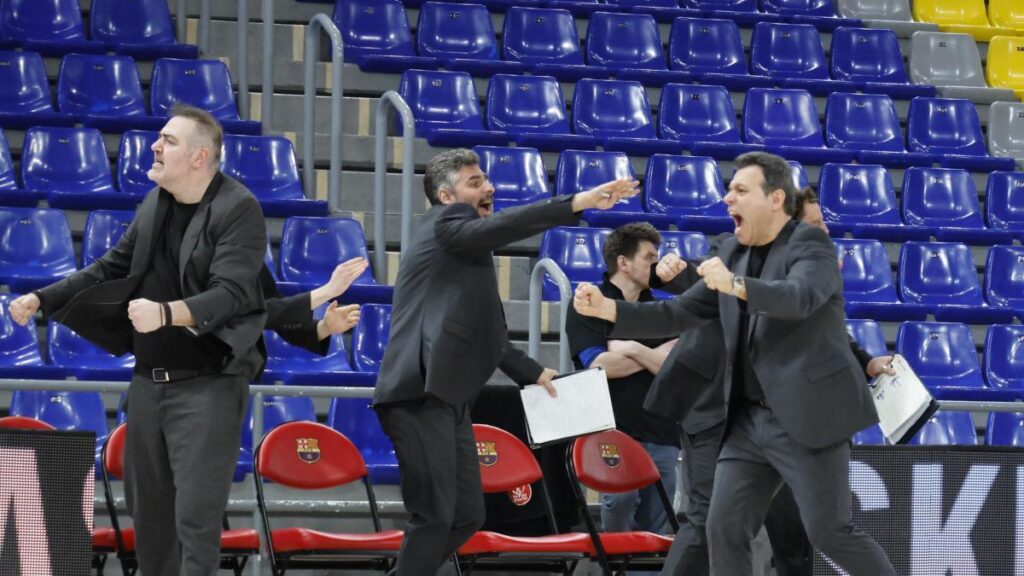Itoudis: "Siempre es mejor venir aquí con el apoyo de la gente de Barcelona, pero no está en mis manos. Sabemos que tenemos haters, pero también aficionados"