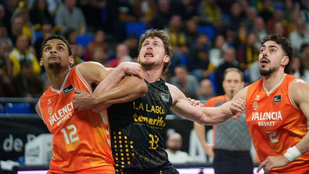 89-71: La Laguna Tenerife le roba el average a Valencia Basket a base de triples
