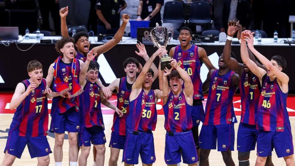 El Barça u18 estará en la fase final de la Euroliga de Atenas