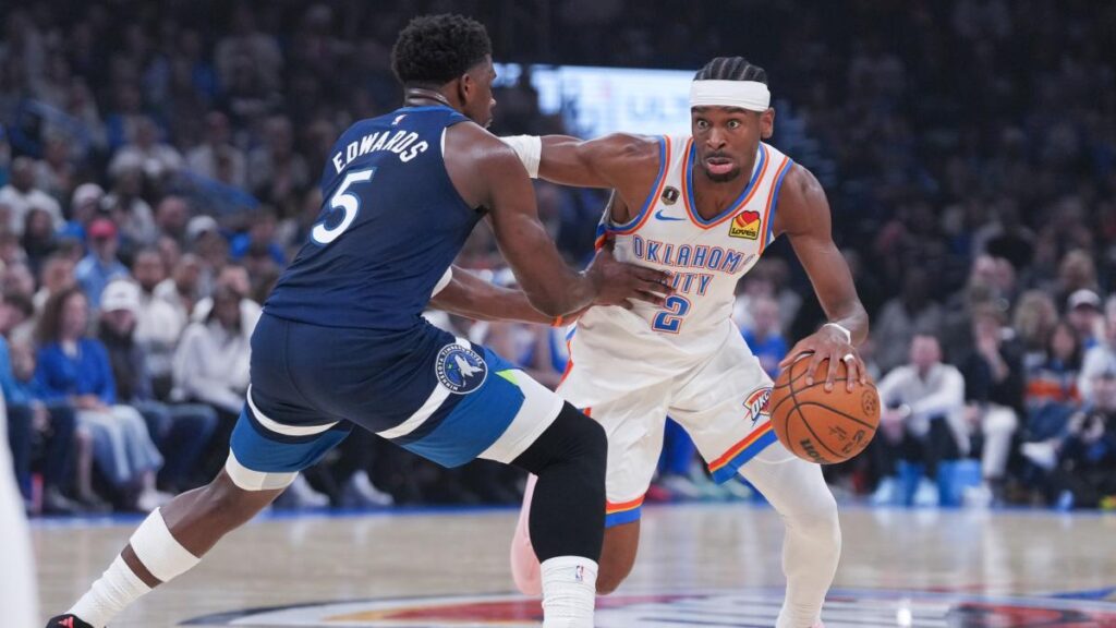 Doble-doble de Shai-Gilgeous Alexander que salva su racha histórica por la mínima