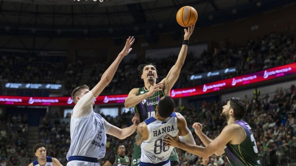 86-74: El Unicaja arrebata el liderato de grupo al Joventut