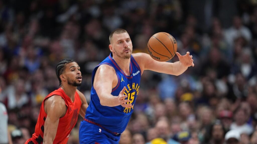 Un estelar Jokic lidera la victoria de los Nuggets ante Portland