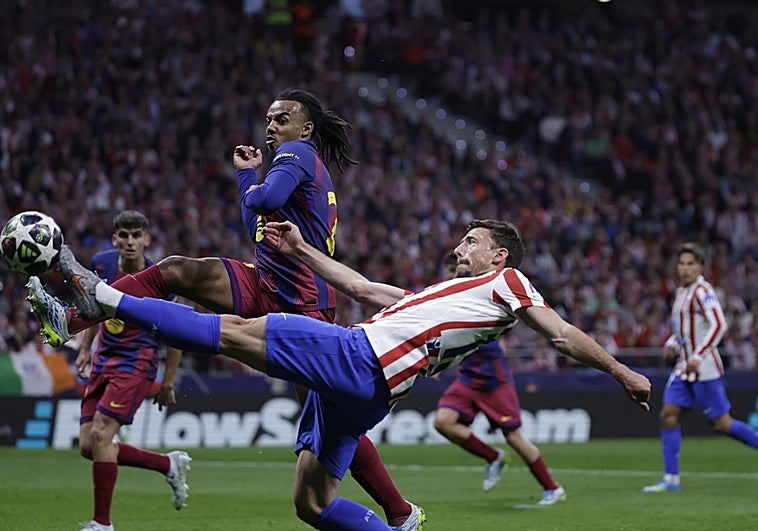 El uno por uno del Atlético-Barcelona: dramático Lenglet; colosal Lamine Yamal