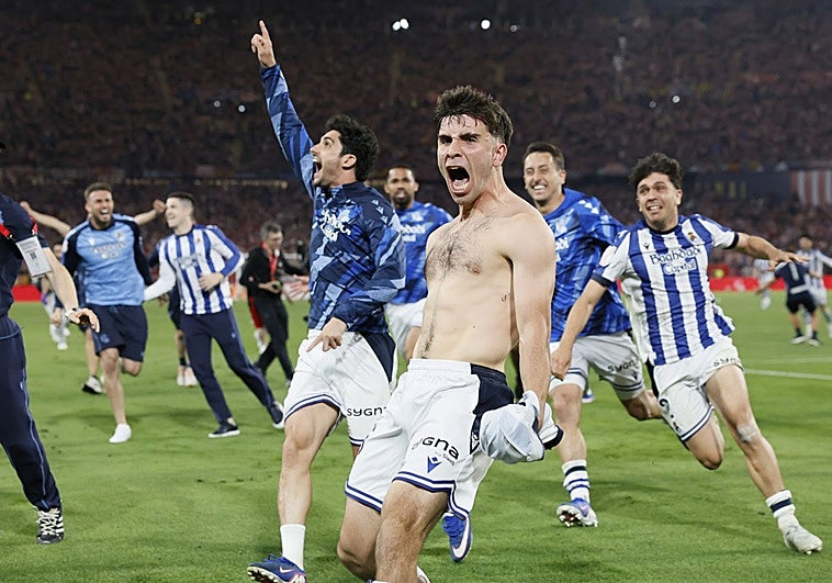 Pablo Marín, de recogepelotas a héroe eterno de la Real