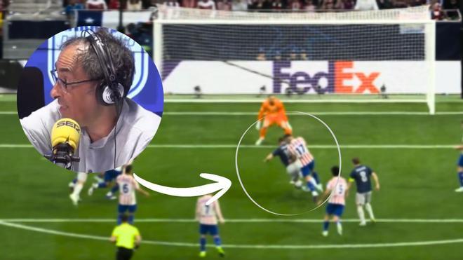 Iturralde González estalla sobre el penalti al Arsenal: "Es muy listo Gyokeres... No es penalti en la vida"