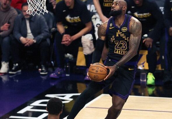 LeBron James hace olvidar a Luka Doncic en los Lakers