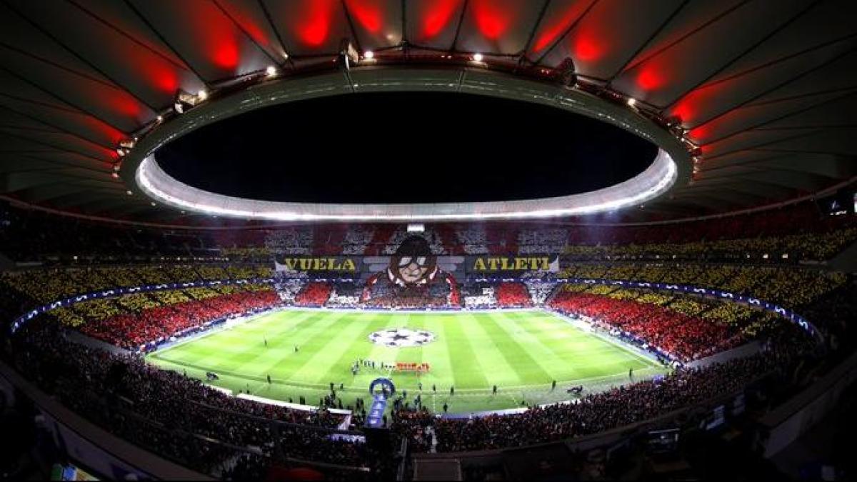 La afición del Atlético no dejará caer al equipo: ¡El Metropolitano quiere la Champions!