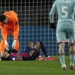 Musso responde contundente a Raphinha: "Es una locura hablar de robo, ganamos dentro de la cancha"