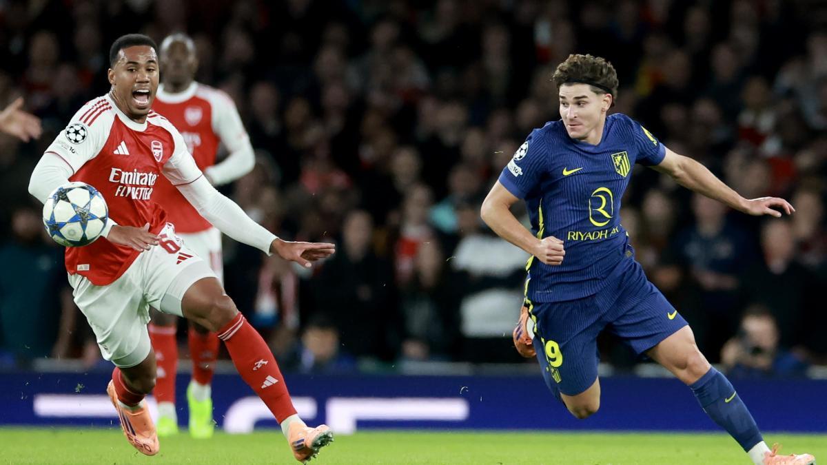 Unas semifinales de Champions marcadas por dos finales para Atlético y Arsenal