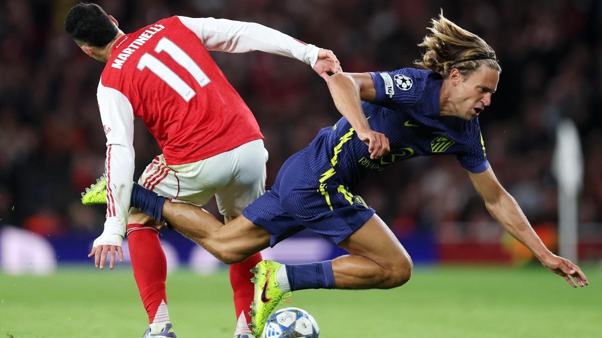 El Atlético-Arsenal, en 11 números