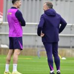 Reunión con Pini Zahavi por Flick y por Lewandowski