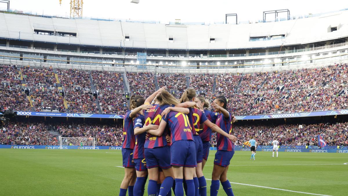 El Spotify Camp Nou, una garantía para el Barça femenino