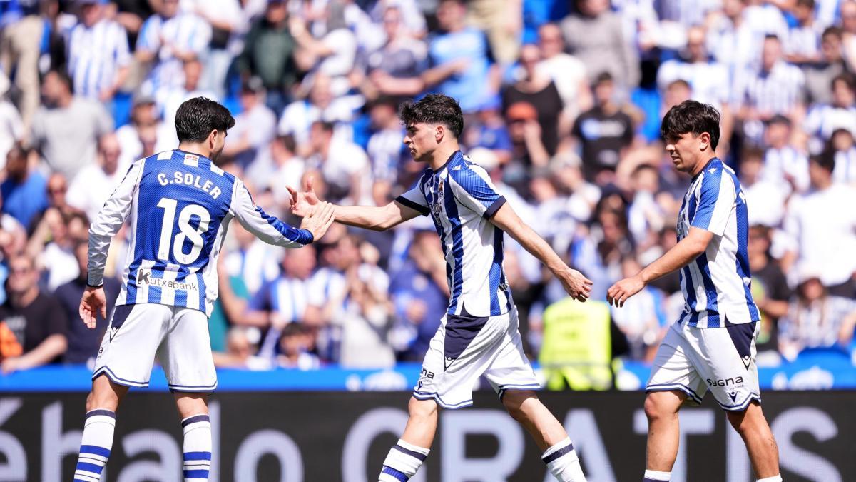 La resaca copera deja en la Real un once con solo tres futbolistas que jugaron de inicio la final