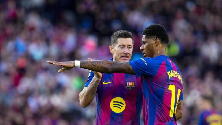 Lewandowski, Rashford, Casadó, Balde y Araujo pierden rol