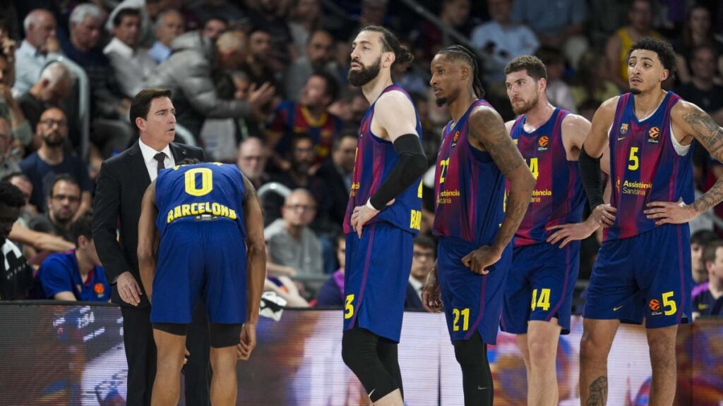 El Barça, contra las cuerdas en este caso: su posición de play-in en Euroliga, en alerta