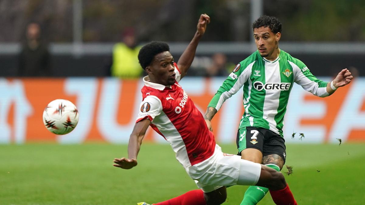 Betis - Sporting Braga, en directo