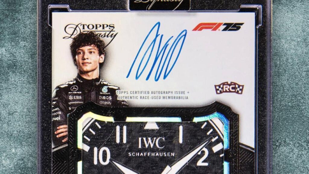 De locos: ¡Pagan más de 170.000 euros por una carta de Kimi Antonelli!