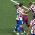 ¡Polémica! El Barça reclama un penalti de Llorente sobre Dani Olmo