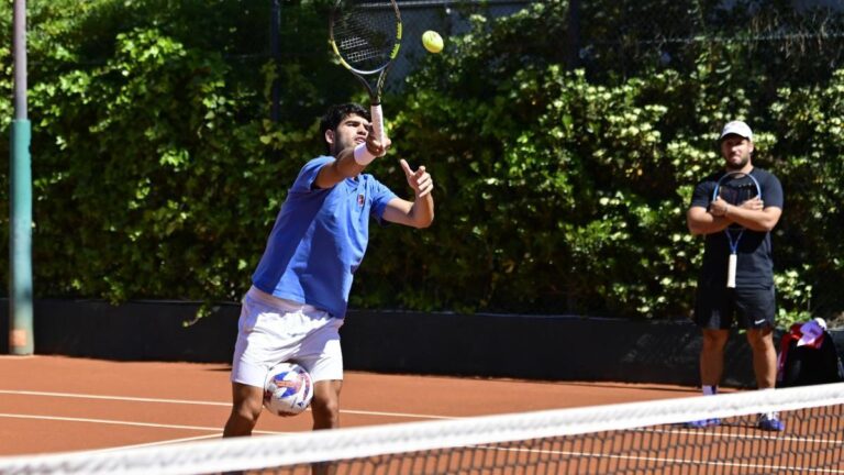 Alcaraz cancela el entrenamiento en el Godó