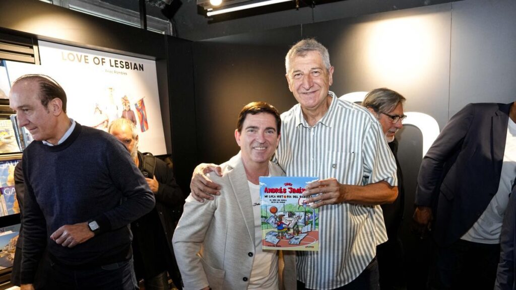 Andrés Jiménez recupera su faceta de dibujante y presenta un cómic