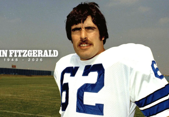 Fallece John Fitzgerald, leyenda de los Dallas Cowboys y ganador de dos Super Bowls, a los 77 años