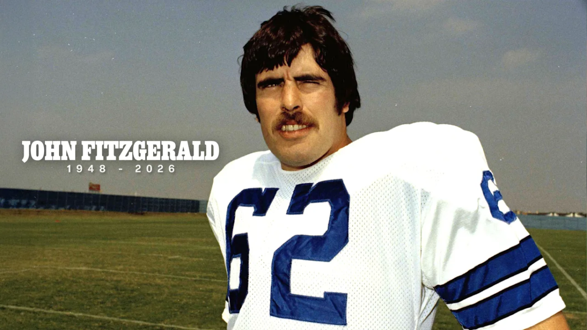 Fallece John Fitzgerald, leyenda de los Dallas Cowboys y ganador de dos Super Bowls, a los 77 años