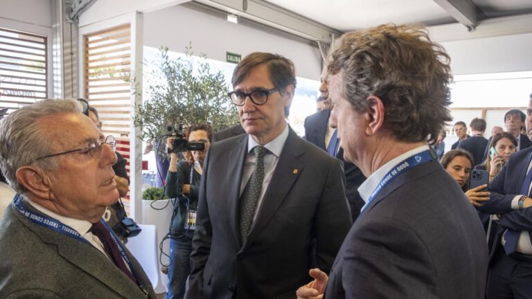 Salvador Illa defiende el deporte como motor de Catalunya: "Es una magnífica tarjeta de presentación"