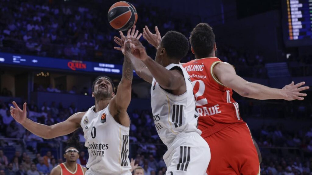 Real Madrid - Estrella Roja: resultado, resumen y clasificación de la Euroliga de baloncesto