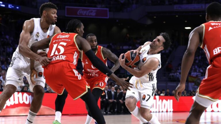 103-82: El Real Madrid aplasta al Estrella Roja para asegurar la ventaja de campo