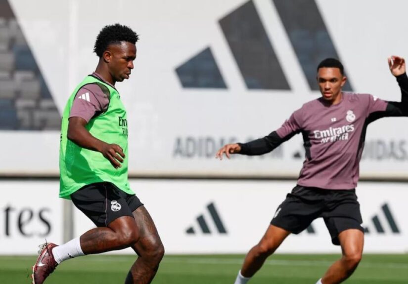 El vestuario, cansado de Vinicius