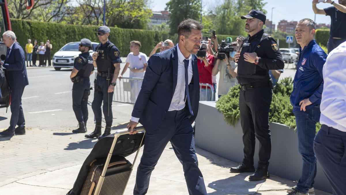 El Atlético ya está en Sevilla