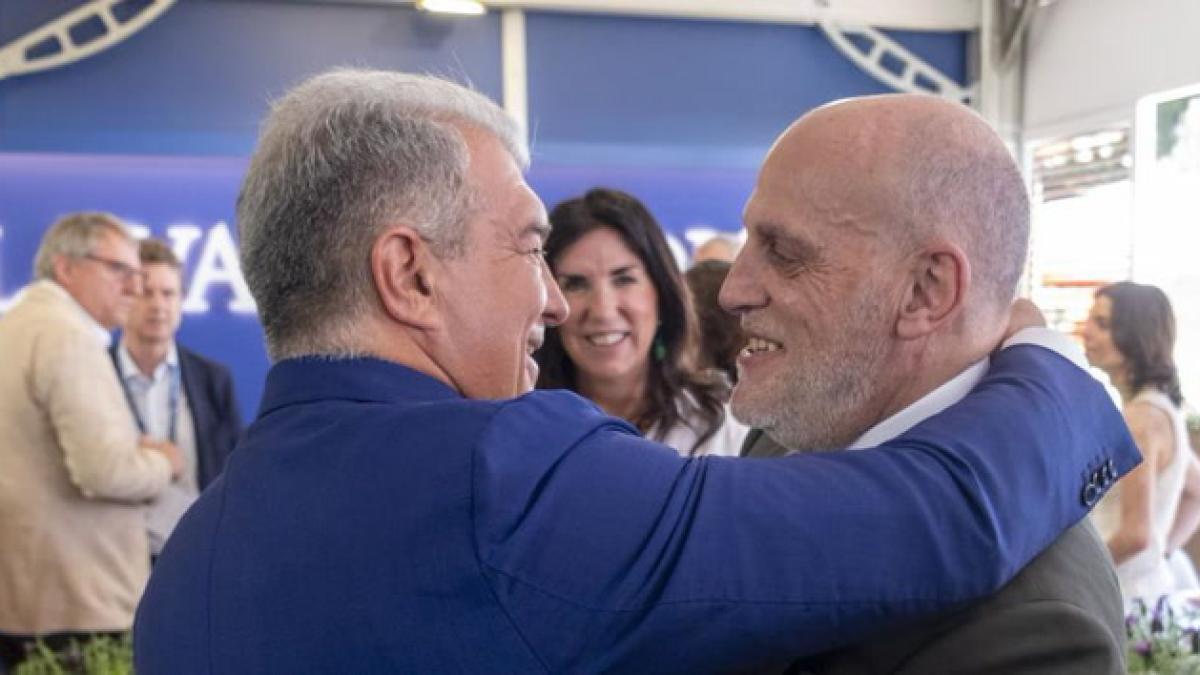 Tebas: “¿La regla 1:1? El Barça va por el buen camino”