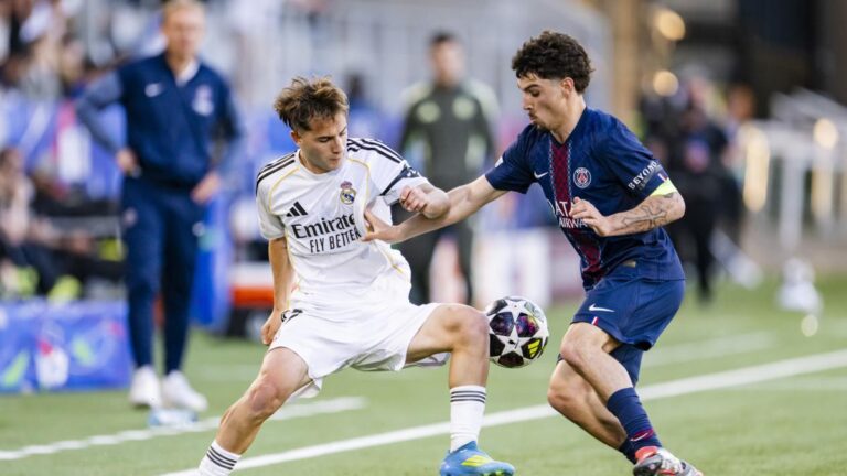 Real Madrid - PSG: resultado, goles, penaltis y resumen | Youth League de fútbol: semifinales