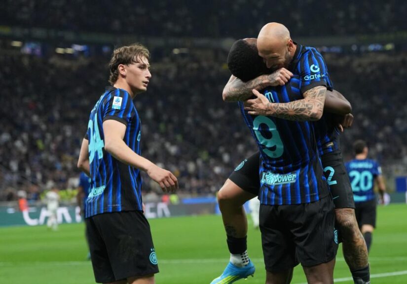 3-0: El Inter golea y se acerca aún más al 'scudetto'