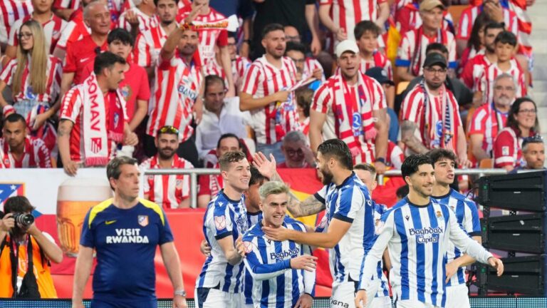 ¡La Real Sociedad se avanza a los 14 segundos!