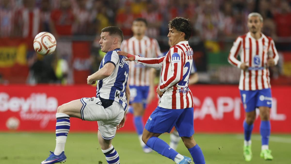 Sergio Gómez, "muy feliz" por el título: "El equipo se lo merece"